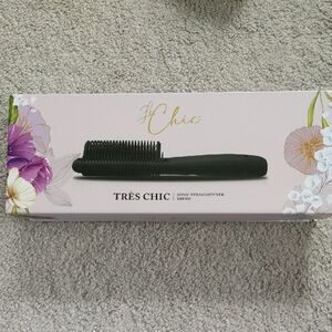 Ionic Straightener Brush - Black